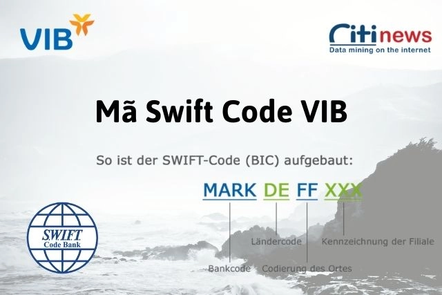 Mã số Swift Code của ngân hàng VIB