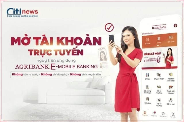 Biểu phí sử dụng e mobile banking của Agribank