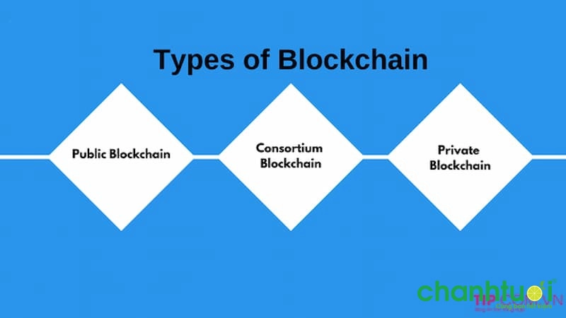 3 loại chính trong hệ thống Blockchain