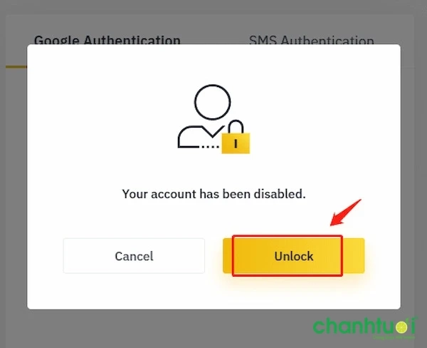 Cách mở lại tài khoản đã bị vô hiệu hóa