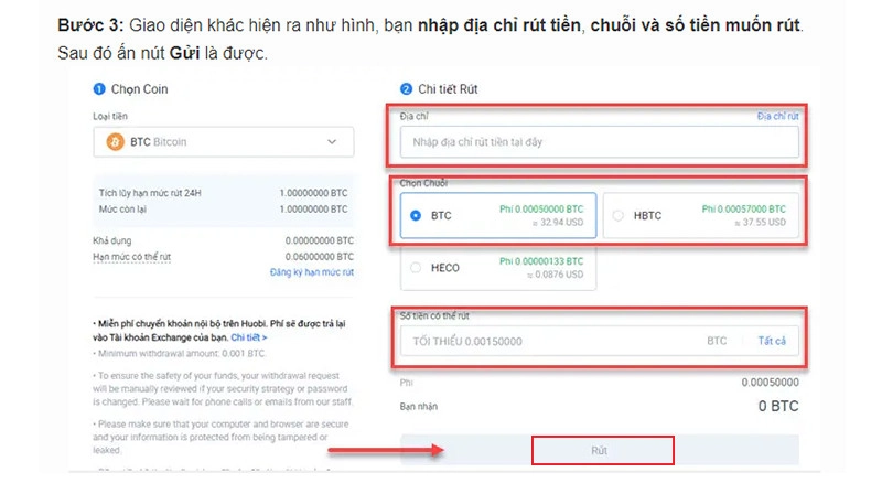 đăng ký sàn huobi cách rút tiền