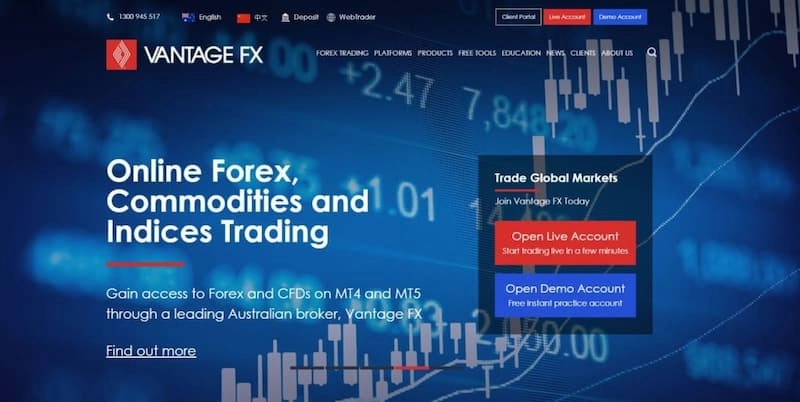 vantagefx sử dụng những công cụ nào?