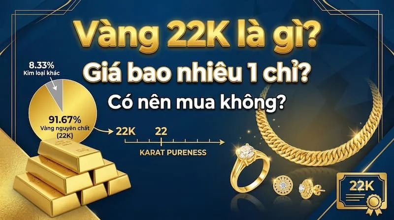 vang 22k la gi