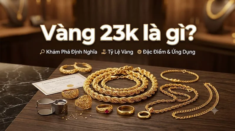 vang 23k la gi